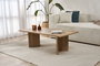 Nordure Mesa de Café Roble 119x40x60 cm